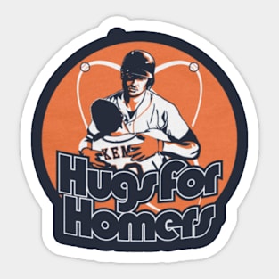 Tony Kemp & Alex Bregman Hugs For Homers Sticker